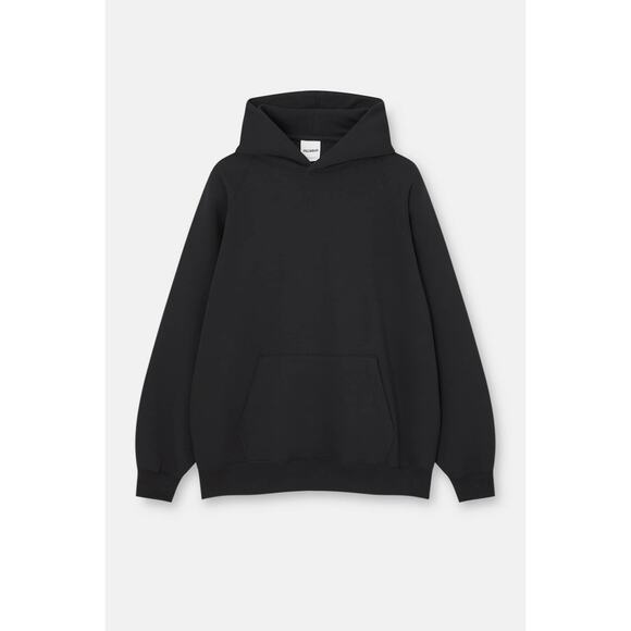 PULL&BEAR Basic Womens Oversized Hooded Sweatshirt Without Sting - X - Picture 1 of 7